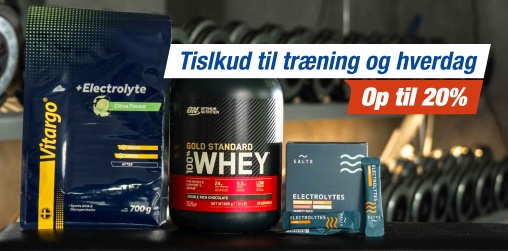 Kosttilskud & Fdevarer - Op til 20 %